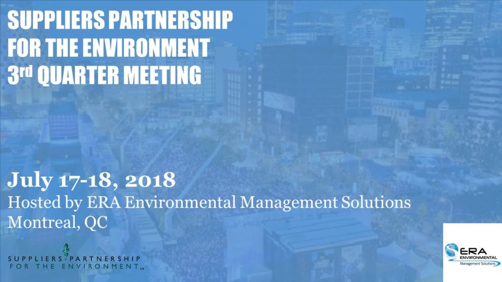 Save the Date: SP's Q3 2018 Meeting in Montreal