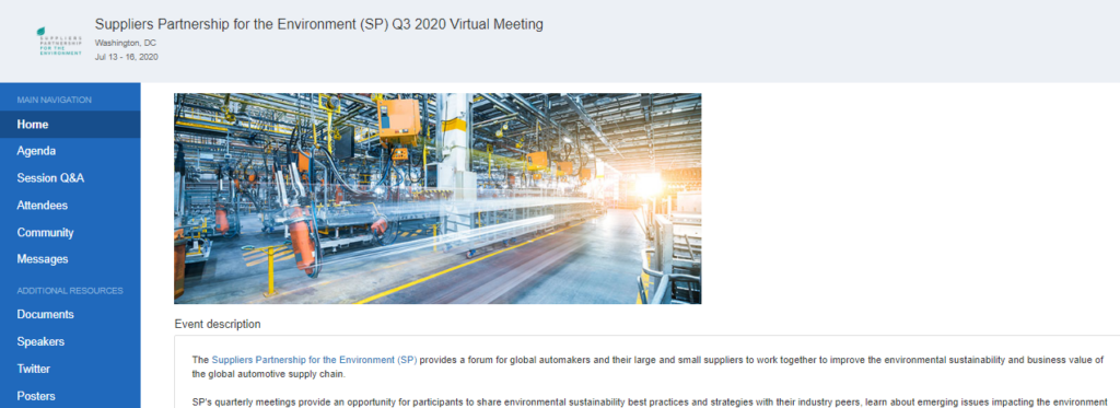 SP Conducts Q3 2020 Virtual Membership Meeting